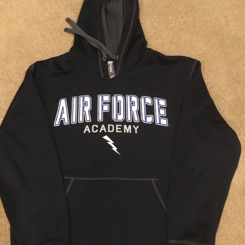 Air Force Academy hooded sweatshirt